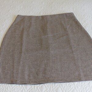 Shein Houndstooth mini skirt